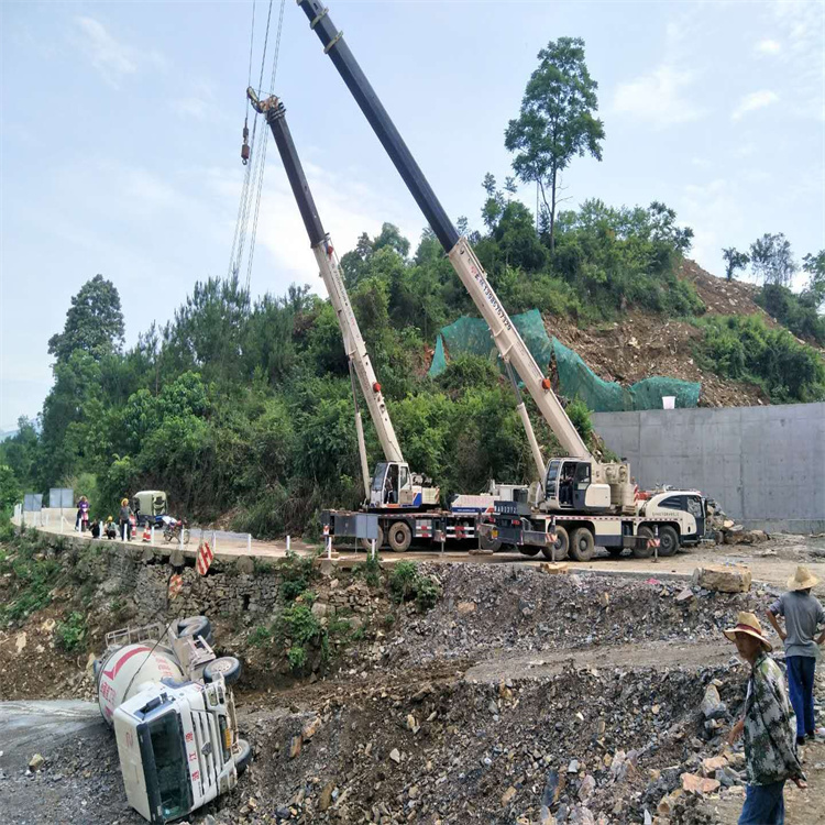 日喀则日喀则24小时应急道路救援吊装吊装现场实拍
